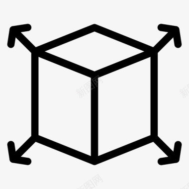 盒子送货礼物图标图标