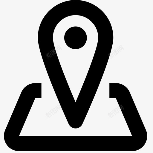 地图 iconsvg_新图网 https://ixintu.com 地图 icon