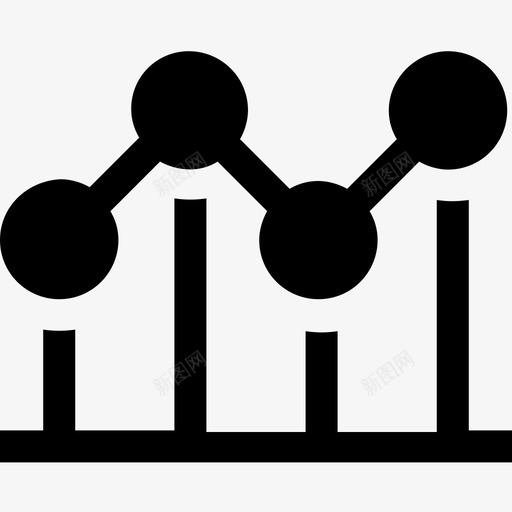 图表业务图预测图标svg_新图网 https://ixintu.com 业务图 业务图表和图表glyph32 图表 增长 预测