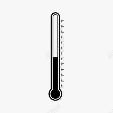 温度计介质温度图标图标