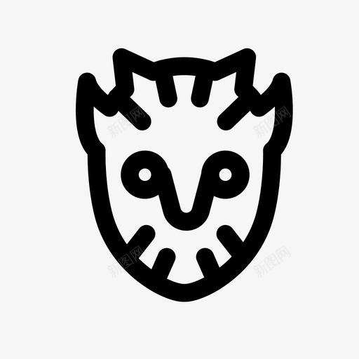 怪物权力的游戏白色步行者图标svg_新图网 https://ixintu.com 僵尸 怪物 权力的游戏 白色步行者