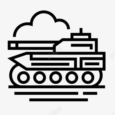 坦克陆军坦克战斗图标图标