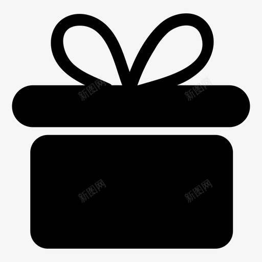 礼物礼品优惠图标svg_新图网 https://ixintu.com 优惠 商店 在线 在线商店 礼品 礼物 网络