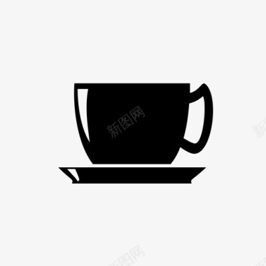 咖啡茶杯图标图标
