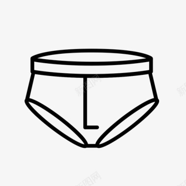 内裤男式图标图标