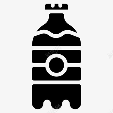 一瓶汽水饮料汽水图标图标