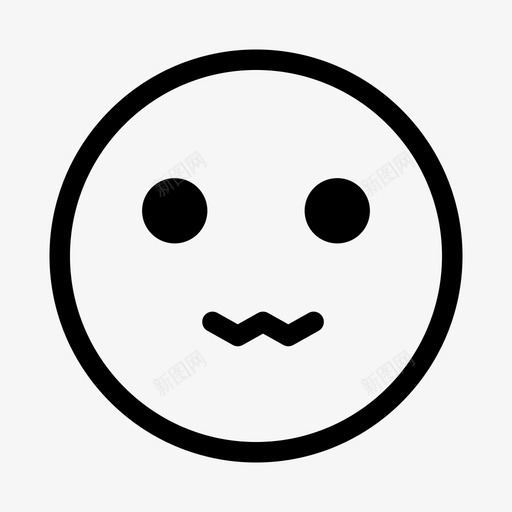 可爱表情符号脸图标svg_新图网 https://ixintu.com 可爱 微笑 社交网络 脸 表情微笑 表情符号