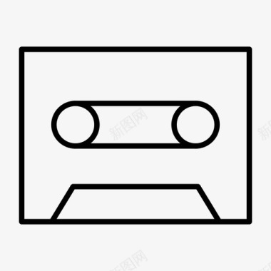磁带音乐录音机图标图标