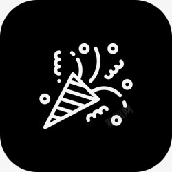 瓷砖活动彩带庆典装饰图标高清图片