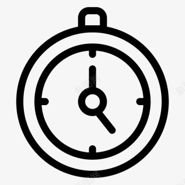 交货时间表计时器物流时间表图标图标