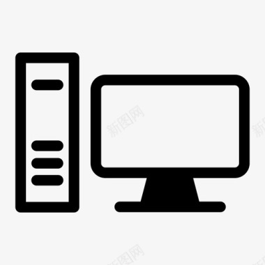 台式计算机计算机显示器windows图标图标