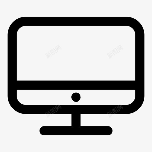 显示器屏幕技术图标svg_新图网 https://ixintu.com 屏幕 技术 显示器 电视 线性正方形v2