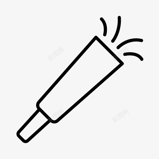 派对号角生日庆祝图标svg_新图网 https://ixintu.com 婚礼 庆祝 派对号角 生日 用品
