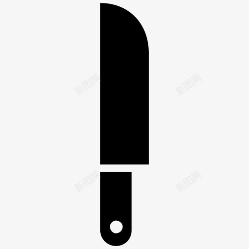 刀切片图标svg_新图网 https://ixintu.com 刀 切 工具和器具 片