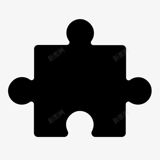 拼图块问题解决方案图标svg_新图网 https://ixintu.com 拼图块 解决方案 问题