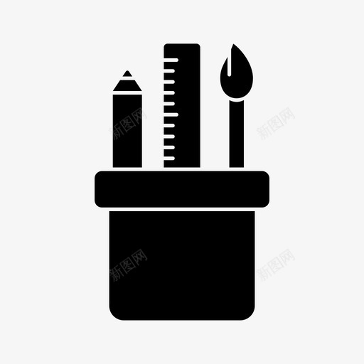 艺术用品艺术设备艺术家图标svg_新图网 https://ixintu.com 创意 艺术2 艺术家 艺术用品 艺术设备