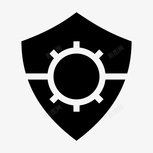 安全设置装备管理图标svg_新图网 https://ixintu.com 安全设置 工具 管理 装备 选项 首选项