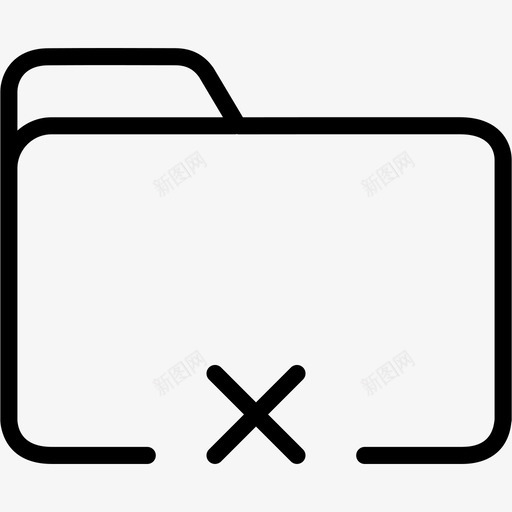 文件夹删除数据磁盘图标svg_新图网 https://ixintu.com 数据 文件 文件夹 文件夹删除 磁盘