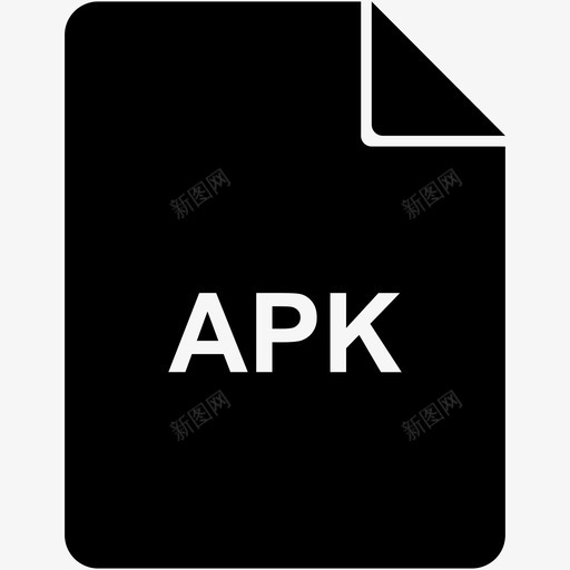 apk编码扩展名图标svg_新图网 https://ixintu.com apk 扩展名 扩展文件 文件 编码 页面