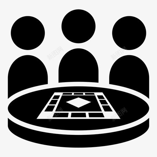 棋盘游戏之夜聚会桌面图标svg_新图网 https://ixintu.com 桌面 棋盘游戏之夜 聚会