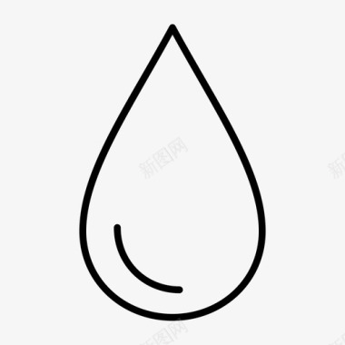 滴水油雨图标图标