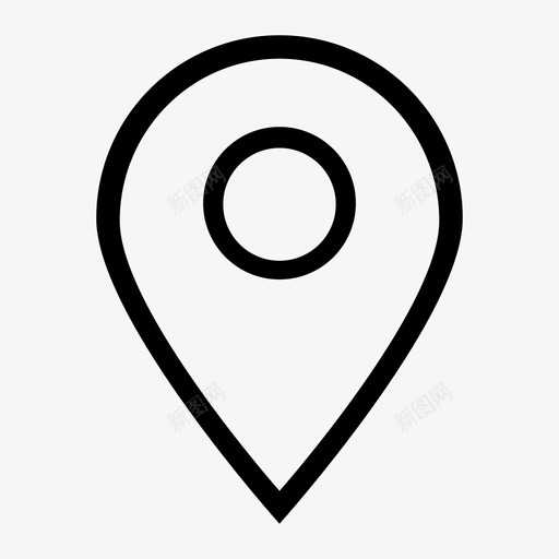 地址-未选中svg_新图网 https://ixintu.com 地址-未选中 public