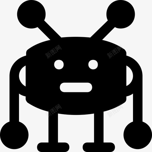 机器人安卓仿生图标svg_新图网 https://ixintu.com 仿生 安卓 技术 机器人 机器人字形32