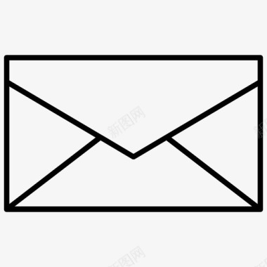 电子邮件收件箱信封消息图标图标