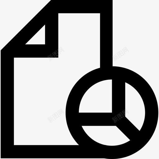 分析业务报告图形图标svg_新图网 https://ixintu.com 业务图表和图表第24行 业务报告 分析 图形 统计 饼图