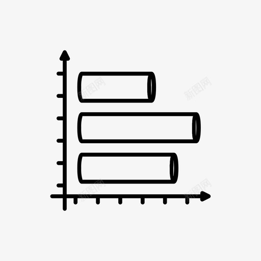 图表活动条形图图标svg_新图网 https://ixintu.com 图表 条形图 活动 统计