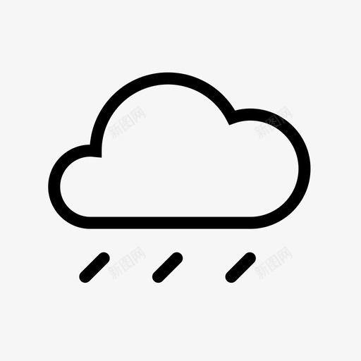 中雨svg_新图网 https://ixintu.com 中雨