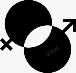 两性标志两性_on高清图片