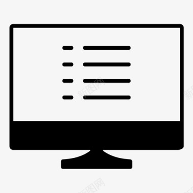 计算机菜单计算机数据计算机屏幕图标图标