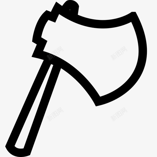 刀斧svg_新图网 https://ixintu.com 刀斧