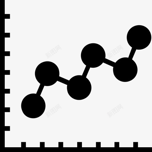 折线图分析图形图标svg_新图网 https://ixintu.com 业务图表和图表glyph64 分析 图形 折线图 统计