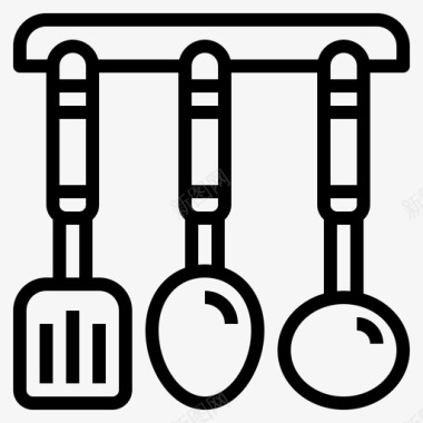 采购产品厨房用具厨房用具设备图标图标
