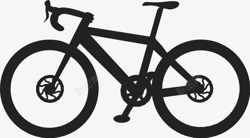 cyclocross自行车cx自行车通勤车图标图标