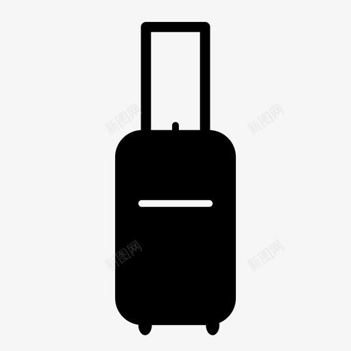 行李旅行箱旅行袋图标svg_新图网 https://ixintu.com 旅行箱 旅行袋 行李
