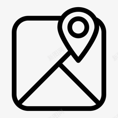 地图地址区域图标图标