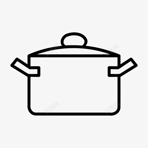 锅锅炉厨师图标svg_新图网 https://ixintu.com 厨师 厨房 锅 锅炉 食物