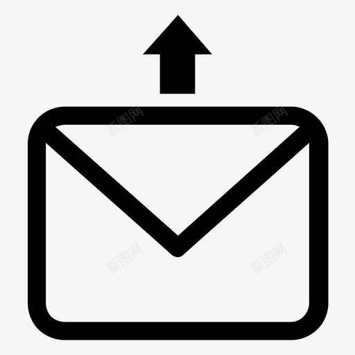 已发送邮件电子邮件信封图标svg_新图网 https://ixintu.com 信件 信封 已发送邮件 消息 电子邮件 界面