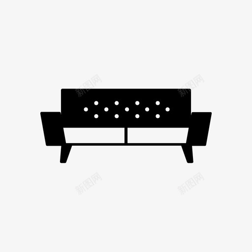 沙发家具座位图标svg_新图网 https://ixintu.com 家具 座位 沙发