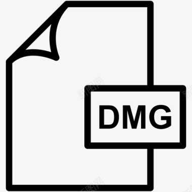 dmg文件代码编码图标图标