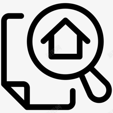 房地产房屋搜索房地产搜索图标图标
