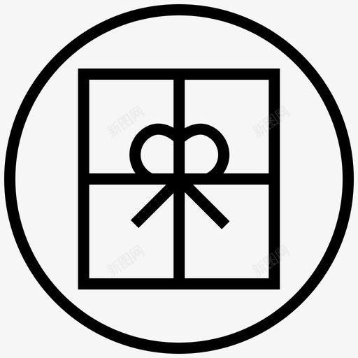 礼品圣诞礼物礼品盒图标svg_新图网 https://ixintu.com 优惠 圣诞礼物 惊喜 相机 礼品 礼品盒 礼物 编辑 锁