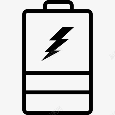 电池充电电力能源图标图标