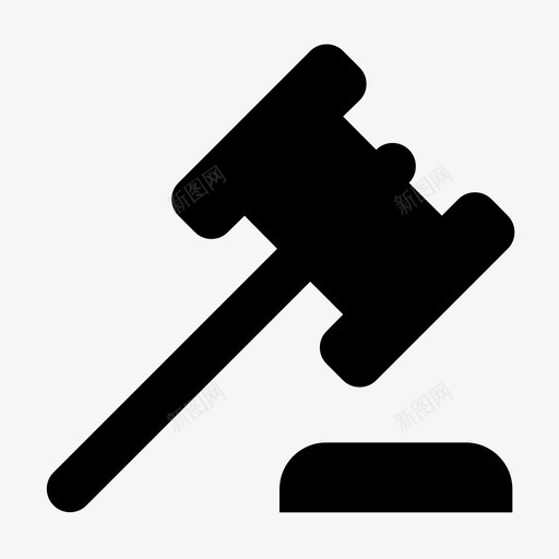 gavelsvg_新图网 https://ixintu.com gavel