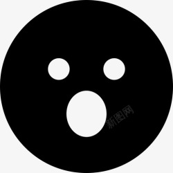人张嘴张嘴表情情绪图标高清图片