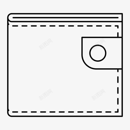 钱包现金金钱图标svg_新图网 https://ixintu.com 支付 现金 金融四季 金钱 钱包