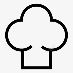 toquetoque厨师食物图标高清图片
